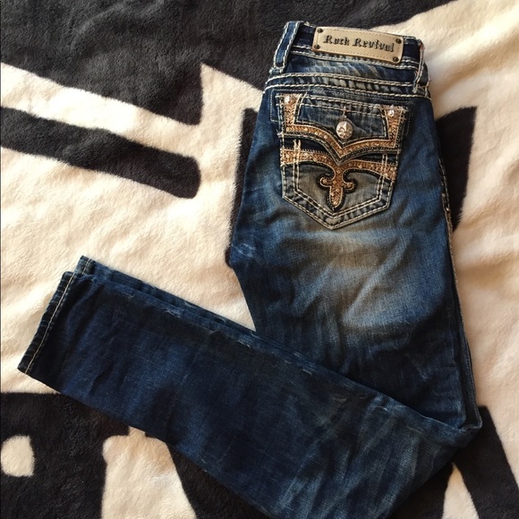 Rock Revival Denim - Rock revival celinda cuffed skinny size 27
